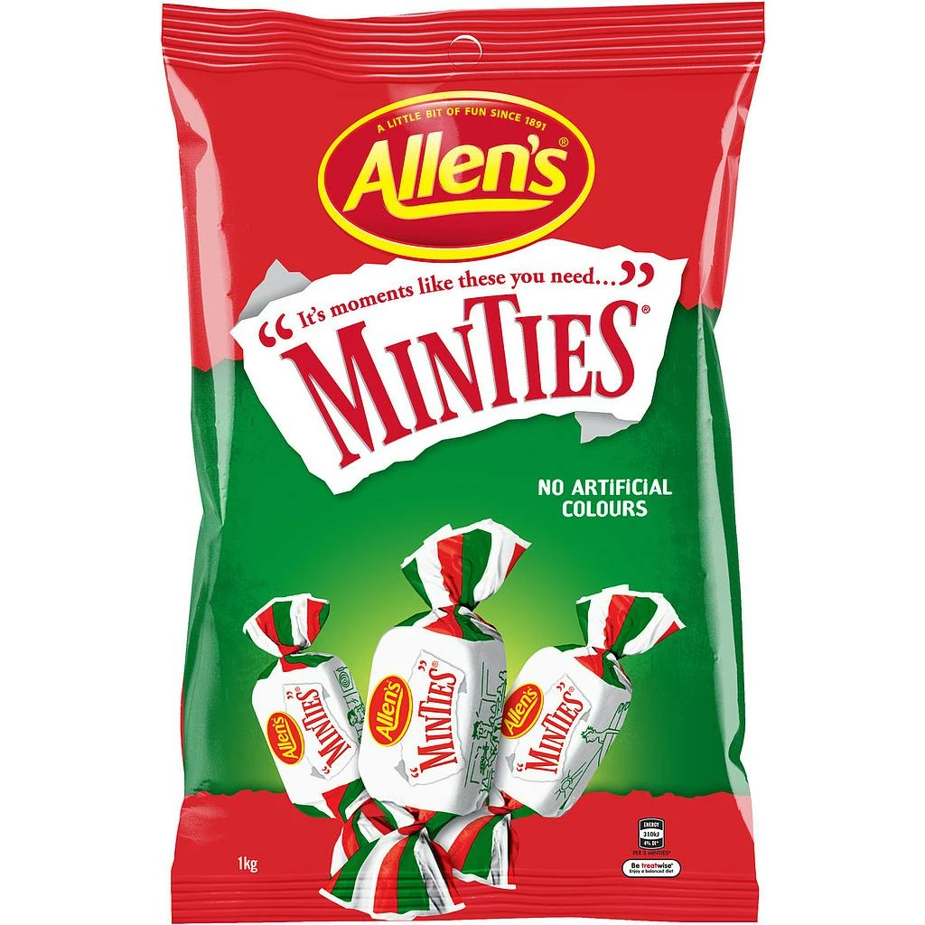 Allen's Minties 1kg 1 Allen's Minties 1kg