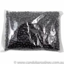 Black Mini Jelly Beans 1kg - 12kg