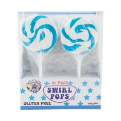 Best Seller -Snack Shop Blue20Swirl20Lollipops2050g20 201020Pack2028120Pack29