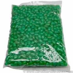 Green Mini Jelly Beans 1kg - 12kg