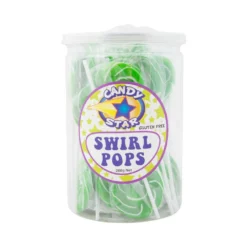 Best Seller -Snack Shop Green20Mini20Swirl20Lollipops202420pack2028288g292028120Pack29