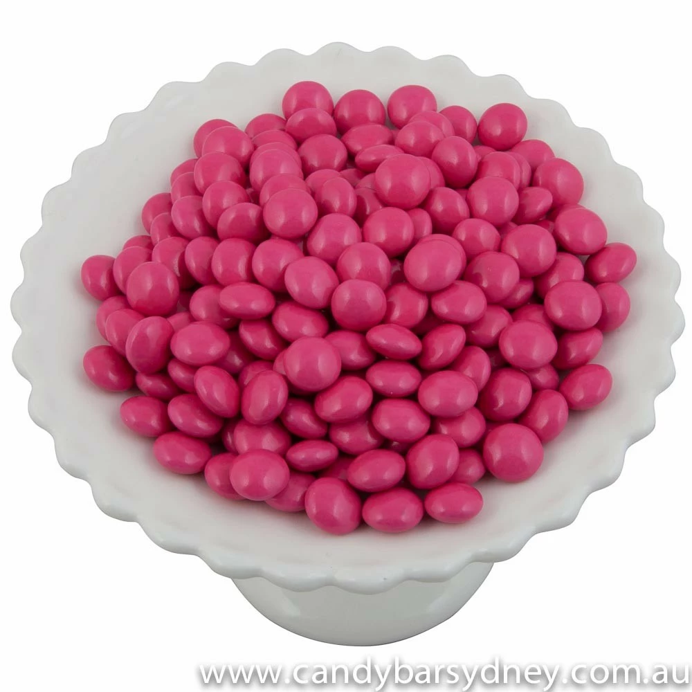 Hot Pink Chocolate Buttons 1kg - 8kg 2 Hot Pink Chocolate Buttons 1kg - 8kg - Image 2