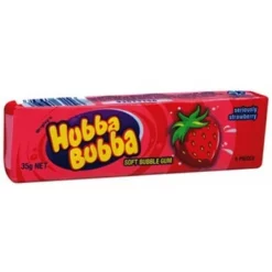 Hubba Bubba Strawberry 35g X 20