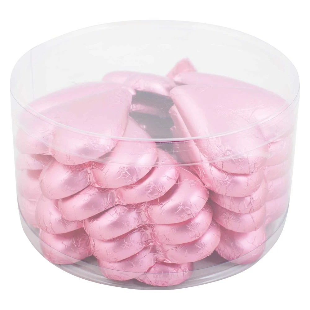 Pink Belgian Chocolate Hearts 30g X 30 2 Pink Belgian Chocolate Hearts 30g X 30 - Image 2