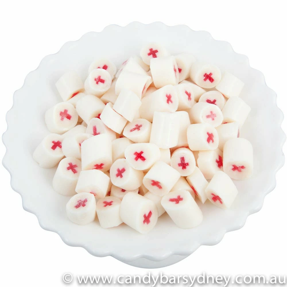 Pink Cross Rock Candy 1kg 1 Pink Cross Rock Candy 1kg