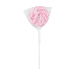 Pink Mini Swirl Lollipops 24 Pack (288g)