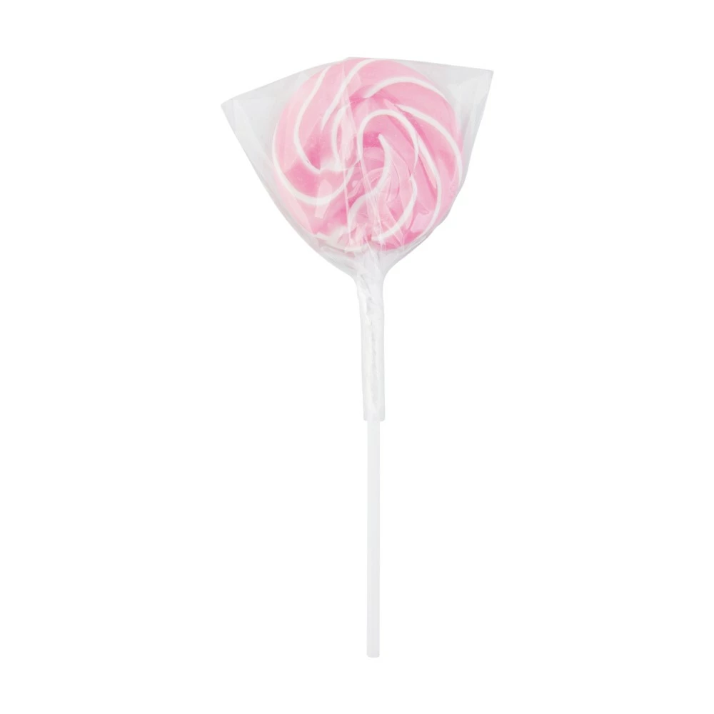 Pink Mini Swirl Lollipops 24 Pack (288g) 1 Pink Mini Swirl Lollipops 24 Pack (288g)