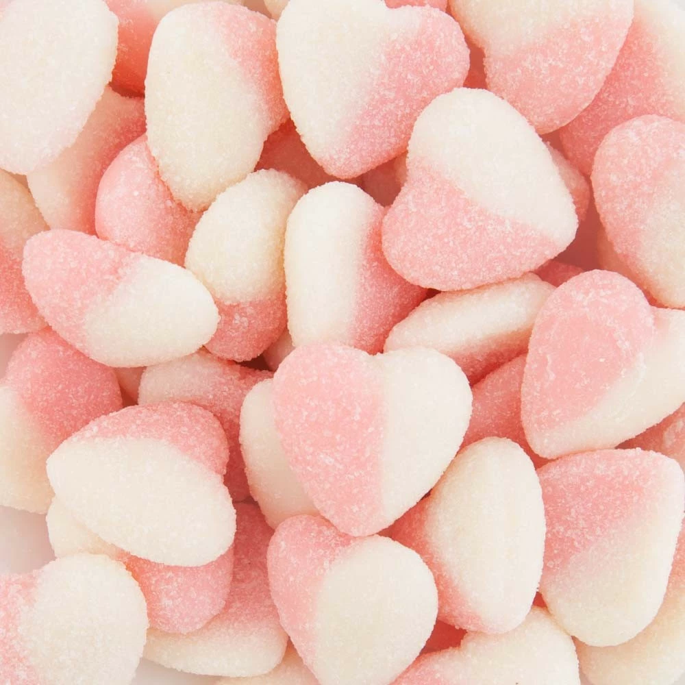 Pink Sour Hearts 1kg 1 Pink Sour Hearts 1kg