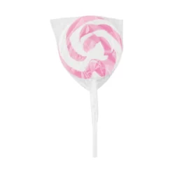 Pink Swirl Lollipops 50g - 10 Pack