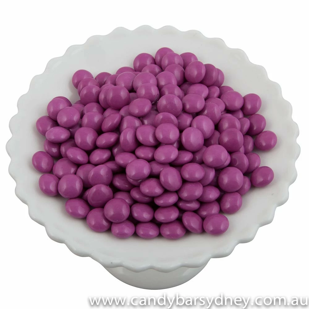 Purple Chocolate Buttons 1kg - 8kg 1 Purple Chocolate Buttons 1kg - 8kg
