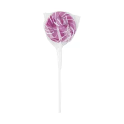 Purple Mini Swirl Lollipops 24 Pack (288g)