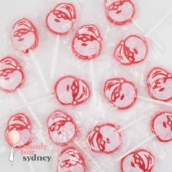 Red Santa Claus Tattoo Pops Bulk 1kg