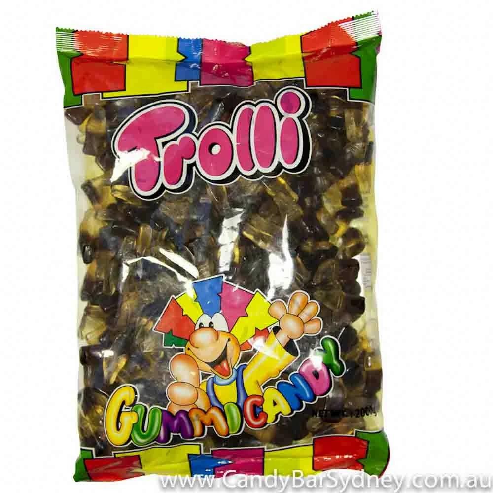 Trolli Cola Bottle Lollies 2kg 1 Trolli Cola Bottle Lollies 2kg