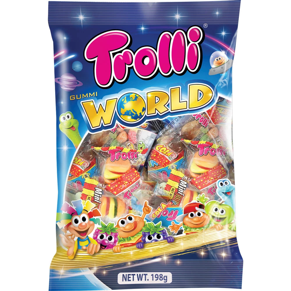 Trolli Gummi World 198g 1 Trolli Gummi World 198g
