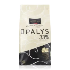 Valrhona Opalys 33% White Couverture Chocolate Feves 3kg