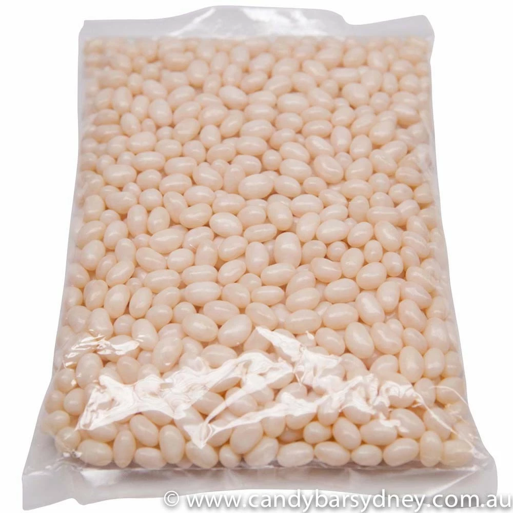 White Mini Jelly Beans 1kg - 12kg 1 White Mini Jelly Beans 1kg - 12kg