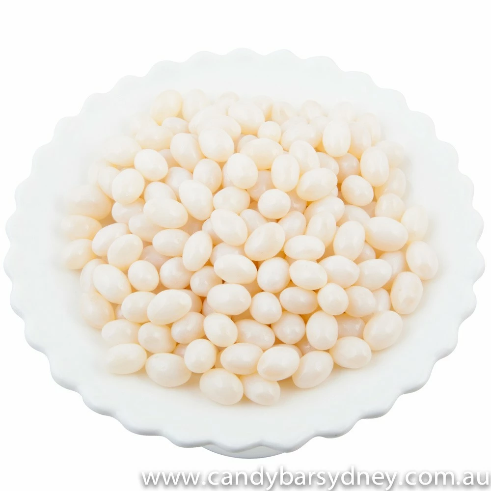 White Mini Jelly Beans 1kg - 12kg 2 White Mini Jelly Beans 1kg - 12kg - Image 2
